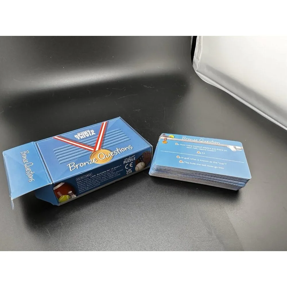 Ultimate Sports Trivia Game 50 Cards Made By Professor Puzzle New Open Box NOB‎